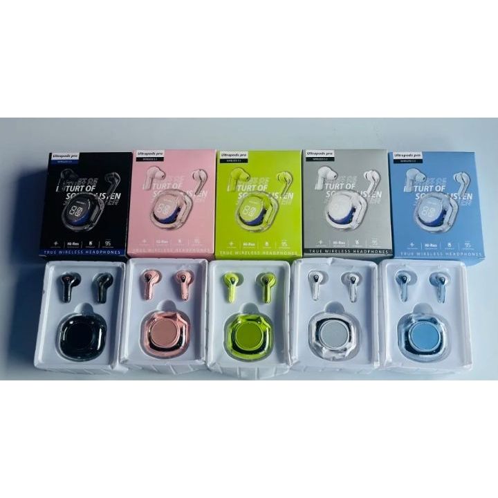 AURICULARES INALÁMBRICOS BLUETOOTH TWS TRANSPARENTES CRYSTAL AIR39 🎧