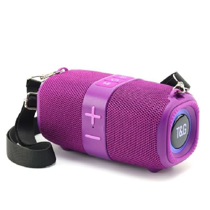 ALTAVOZ BLUETOOTH TG667 10W PORTÁTIL CON LED RGB, FM, AUX, TWS – SONIDO POTENTE Y DIVERTIDO