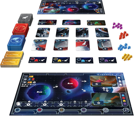 GANÍMEDES – JUEGO DE MESA DE ESTRATEGIA Y GESTIÓN ESPACIAL