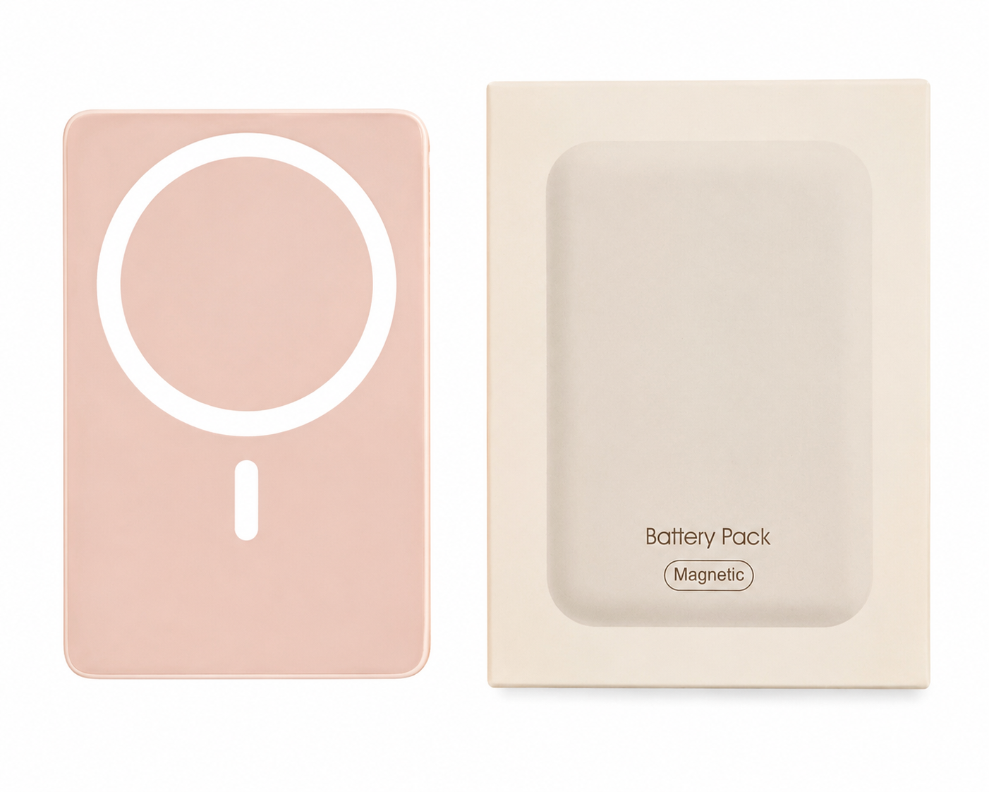 POWER BANK MAGNÉTICO 10000 MAH PD 20W CON CARGA INALÁMBRICA 15W | BATERÍA EXTERNA MAGNÉTICA USB-C