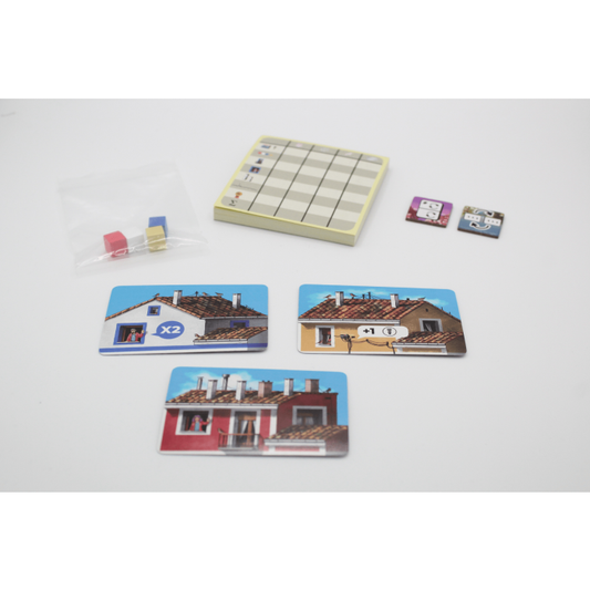 CUDILLERO – JUEGO DE CARTAS ESTRATÉGICO 2-4 JUGADORES, PUJAS Y CONSTRUCCIÓN