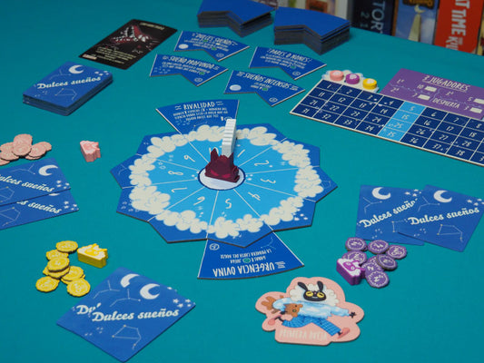 DULCES SUEÑOS – JUEGO DE MESA DE ESTRATEGIA Y GESTIÓN DE CARTAS PARA 1 A 4 JUGADORES | DEVIR