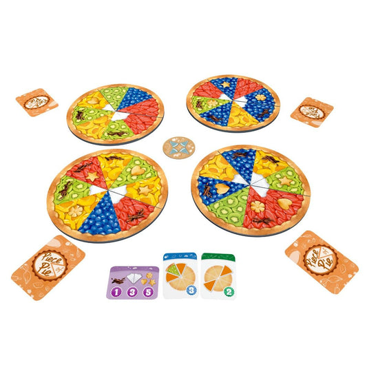 JUEGO DE MESA PIECE OF PIE ESTRATEGIA FAMILIAR CARTAS Y TARTAS 2-4 JUGADORES