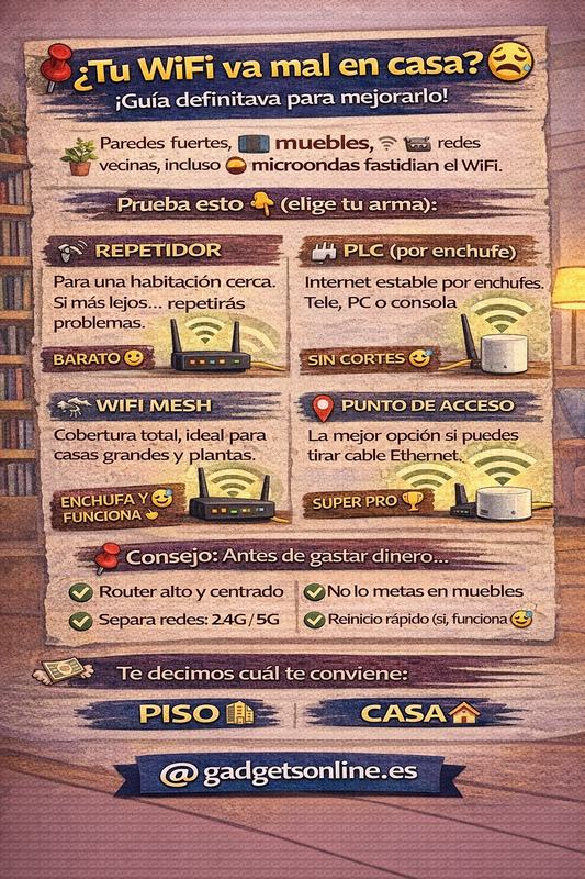 WiFi malo en casa: el drama tiene solución
