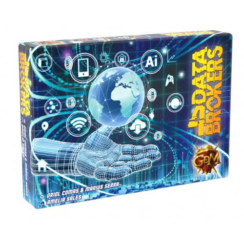 4 DATA BROKERS - JUEGO DE CARTAS DE ESTRATEGIA SOBRE BIG DATA PARA 2 A 4 JUGADORES