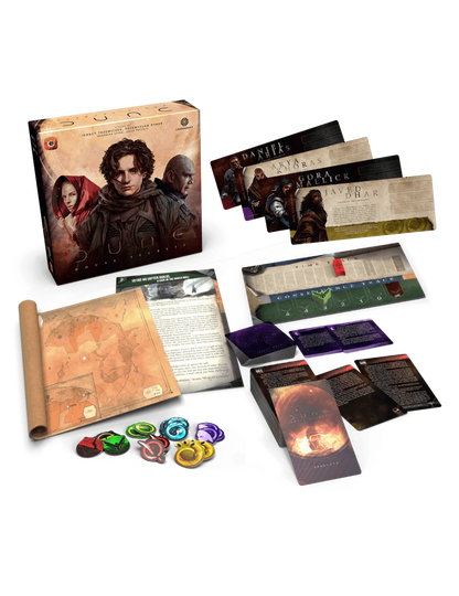 DUNE: SECRETOS DE LAS CASAS – JUEGO DE MESA COOPERATIVO NARRATIVO DE ESTRATEGIA