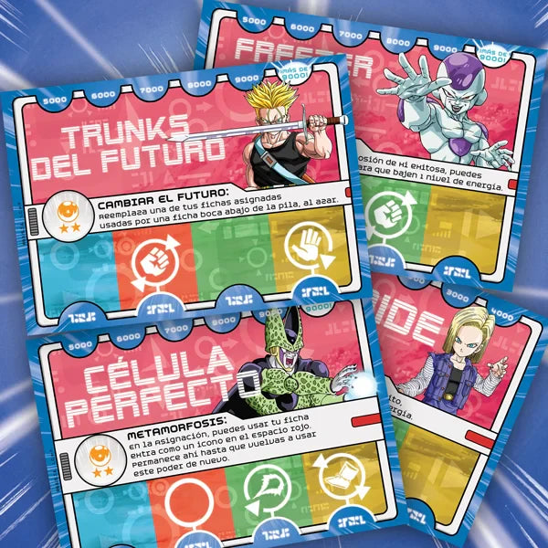 DRAGON BALL Z: MÁS DE 9000 – JUEGO DE CARTAS DE DEDUCCIÓN Y FAROLEO EN ESPAÑOL