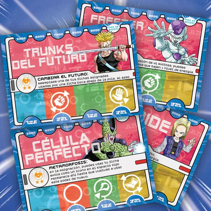 DRAGON BALL Z: MÁS DE 9000 – JUEGO DE CARTAS DE DEDUCCIÓN Y FAROLEO EN ESPAÑOL