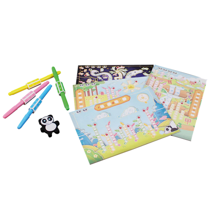 TAKENOKOLOR JUEGO DE MESA FAMILIAR ROLL & WRITE EN EL UNIVERSO TAKENOKO