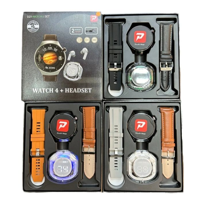 PACK SMARTWATCH WATCH 4 + AURICULARES BLUETOOTH