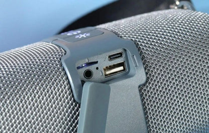 ALTAVOZ BLUETOOTH TG667 10W PORTÁTIL CON LED RGB, FM, AUX, TWS – SONIDO POTENTE Y DIVERTIDO