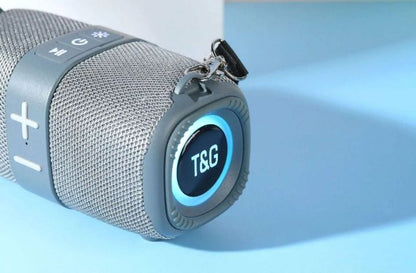 ALTAVOZ BLUETOOTH TG667 10W PORTÁTIL CON LED RGB, FM, AUX, TWS – SONIDO POTENTE Y DIVERTIDO