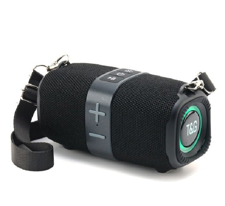 ALTAVOZ BLUETOOTH TG667 10W PORTÁTIL CON LED RGB, FM, AUX, TWS – SONIDO POTENTE Y DIVERTIDO