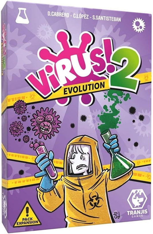 JUEGO DE CARTAS VIRUS! EVOLUTION – LA EXPANSIÓN MÁS LOCAMENTE CONTAGIOSA
