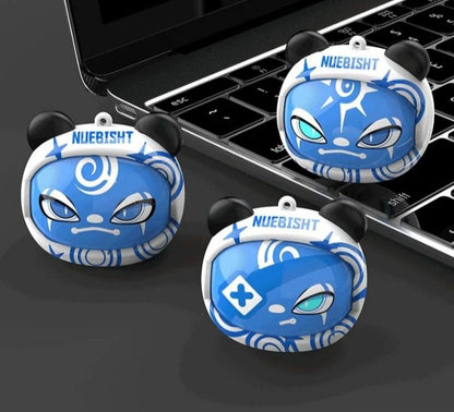 AURICULARES INALÁMBRICOS TWS FACEPODS – ¡PERSONALIDAD Y SONIDO DE DIBUJO ANIMADO!