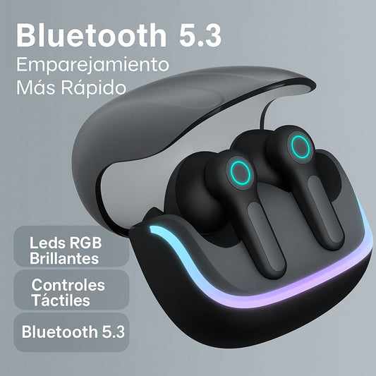AURICULARES INALÁMBRICOS G07 TWS – CANCELACIÓN DE RUIDO, SONIDO HI-FI Y AUTONOMÍA EXTREMA
