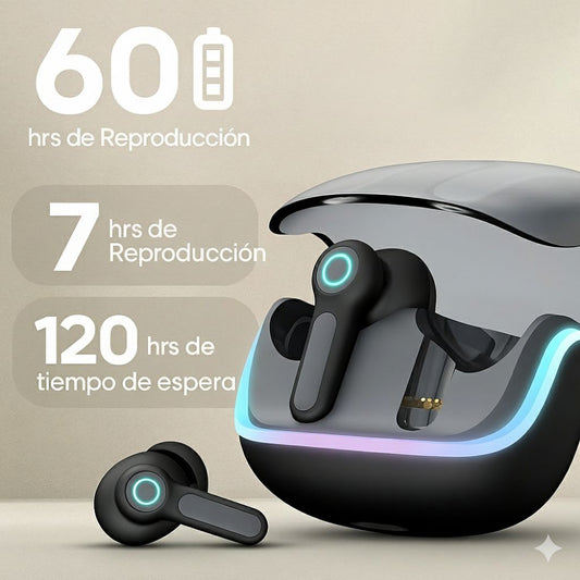 AURICULARES INALÁMBRICOS G07 TWS – CANCELACIÓN DE RUIDO, SONIDO HI-FI Y AUTONOMÍA EXTREMA