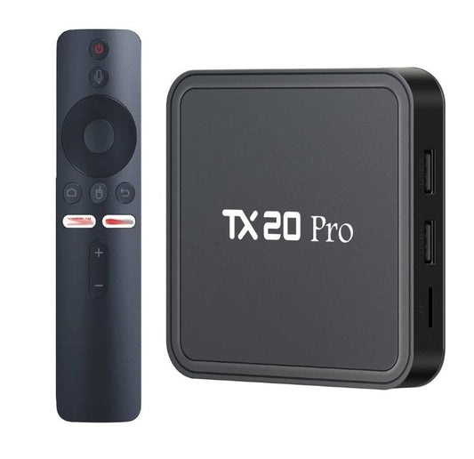 ANDROID TV BOX TX20 PRO 8K | ALLWINNER H313 | ANDROID 15 | WIFI DUAL 5G | 16GB RAM 256GB FLASH