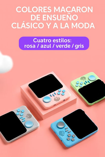 CONSOLA DE JUEGOS PORTÁTIL G7  3,5″ ULTRAFINA + 666 JUEGOS INTEGRADOS