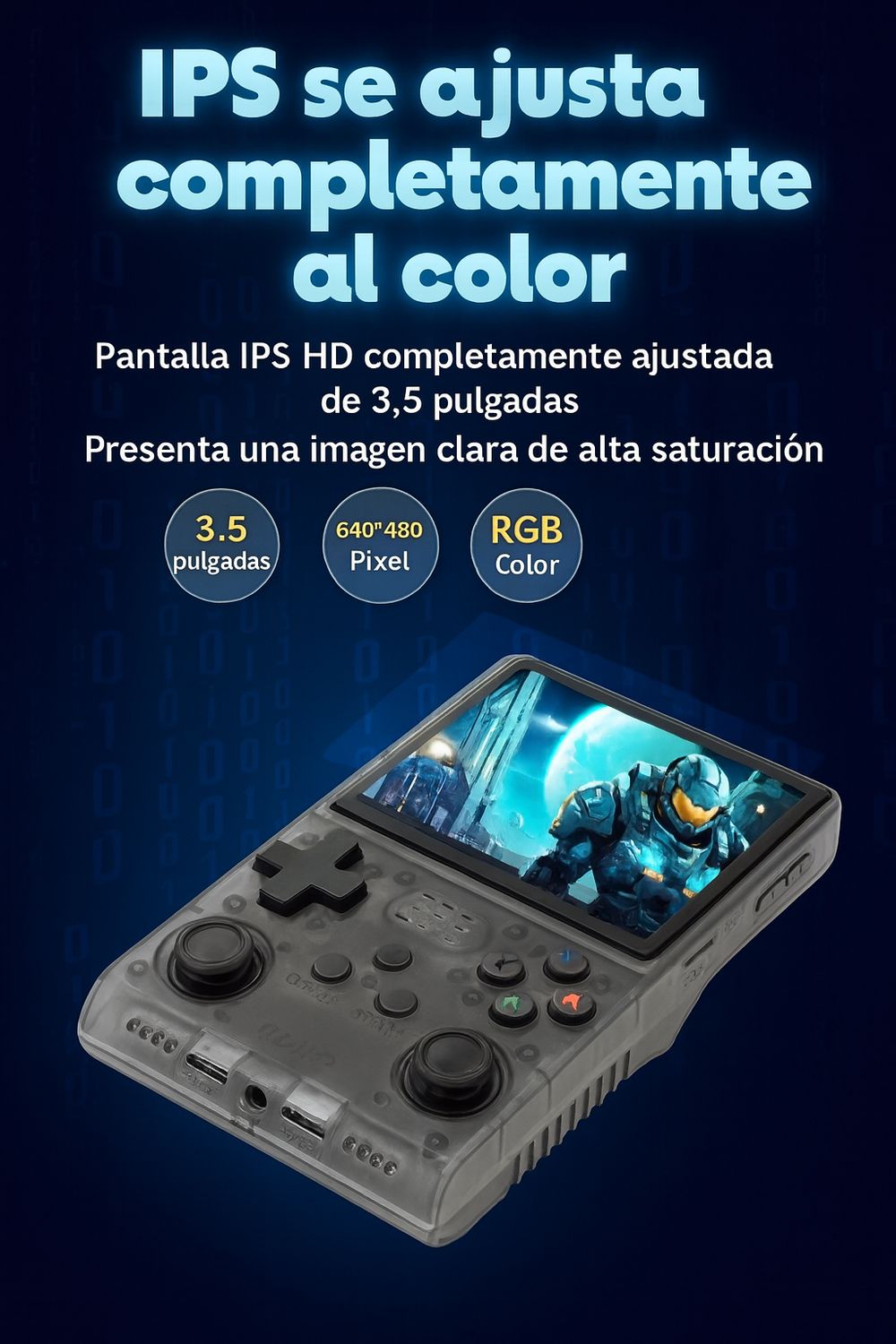 🎮 R40S PRO 256 GB — CONSOLA RETRO PORTÁTIL 30.000+ JUEGOS + PANTALLA HD 3.5" + WIFI 🎮