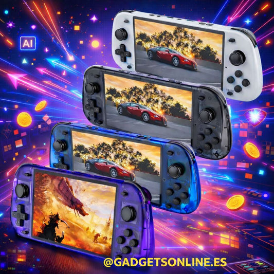 CONSOLA PORTÁTIL RETRO R50S ARKOS 128GB – WIFI, PANTALLA IPS 5.1″ Y +35.000 JUEGOS