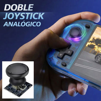 CONSOLA PORTÁTIL RETRO R50S ARKOS 128GB – WIFI, PANTALLA IPS 5.1″ Y +35.000 JUEGOS