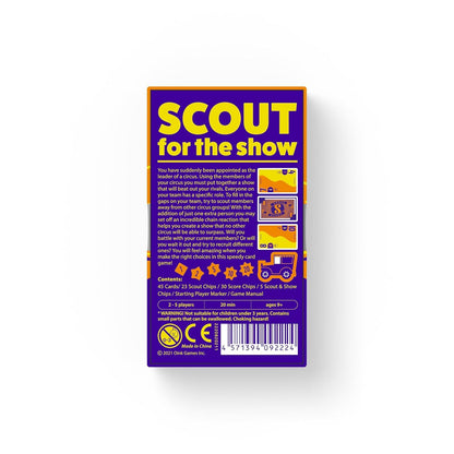 SCOUT – JUEGO DE CARTAS ESTRATÉGICO 2-5 JUGADORES