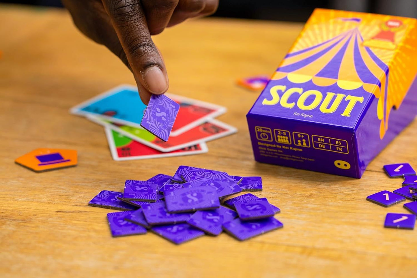 SCOUT – JUEGO DE CARTAS ESTRATÉGICO 2-5 JUGADORES