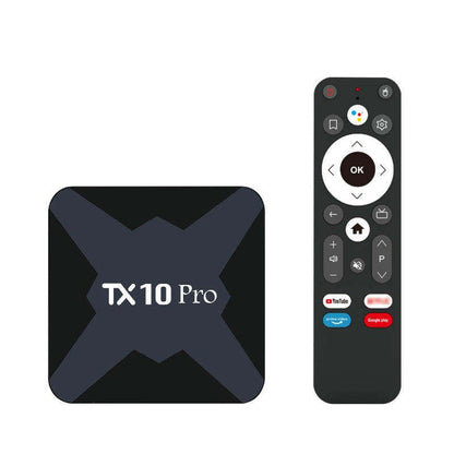 SMART TV BOX TX10 PRO – 8GB RAM + 128GB ALMACENAMIENTO, 4K WIFI BLUETOOTH