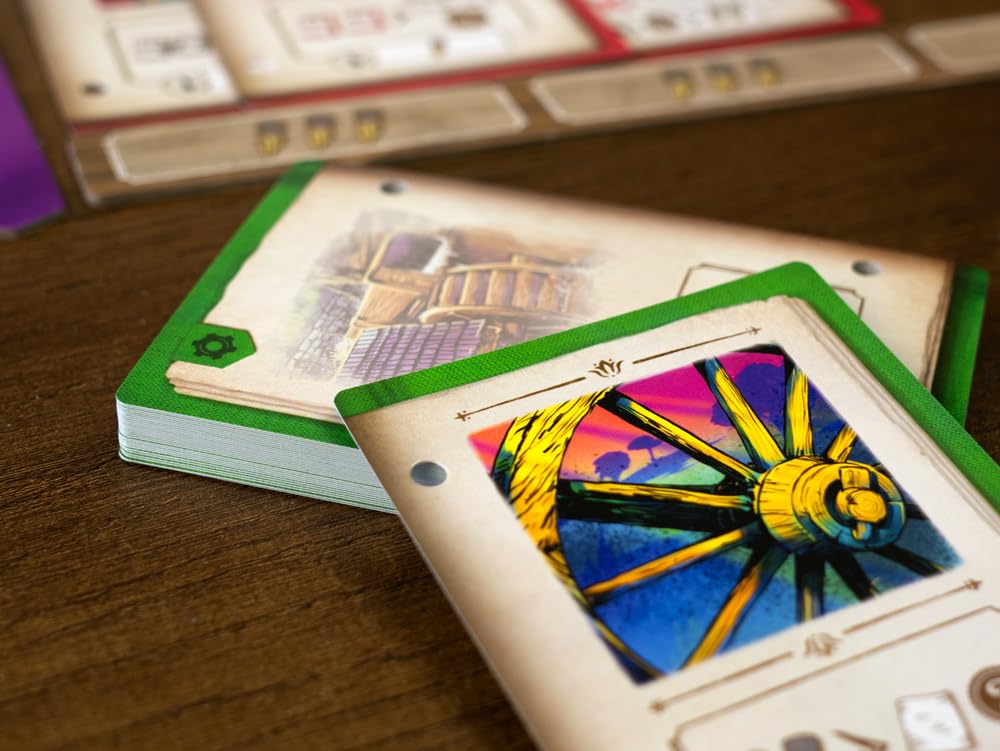 LOS LIBROS DEL TIEMPO: JUEGO DE MESA DE ESTRATEGIA, CONSTRUCCIÓN DE MOTORES Y GESTIÓN DE RECURSOS