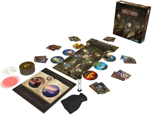 OBSCURIO – JUEGO DE MESA DE DEDUCCIÓN, IMÁGENES Y TRAICIÓN OCULTA