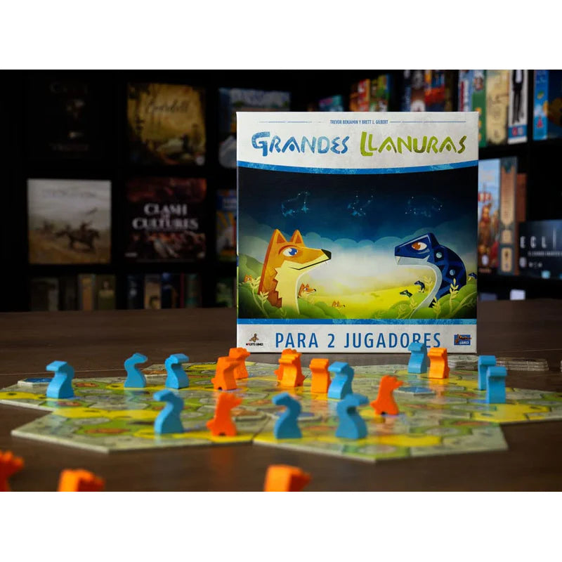 GRANDES LLANURAS – JUEGO DE MESA ESTRATÉGICO PARA 2 JUGADORES 🦊🦅