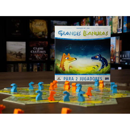 GRANDES LLANURAS – JUEGO DE MESA ESTRATÉGICO PARA 2 JUGADORES 🦊🦅