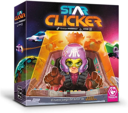 STAR CLICKER JUEGO DE MESA ESPACIAL RÁPIDO Y ESTRATÉGICO PARA FAMILIAS Y AMIGOS