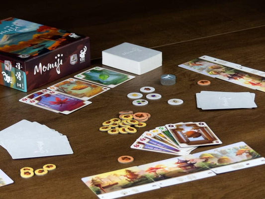 MOMIJI JUEGO DE MESA | JUEGO DE CARTAS ESTRATÉGICO DE COLECCIÓN PARA 1-4 JUGADORES | MALDITO GAMES