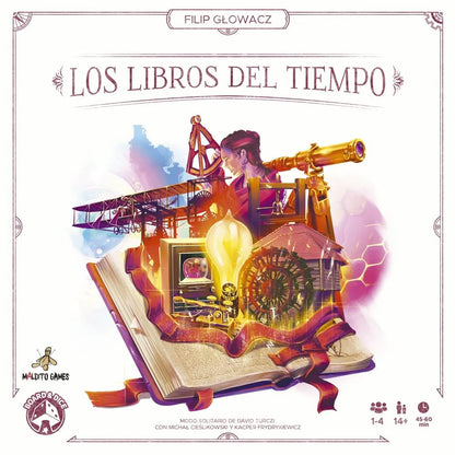 LOS LIBROS DEL TIEMPO: JUEGO DE MESA DE ESTRATEGIA, CONSTRUCCIÓN DE MOTORES Y GESTIÓN DE RECURSOS