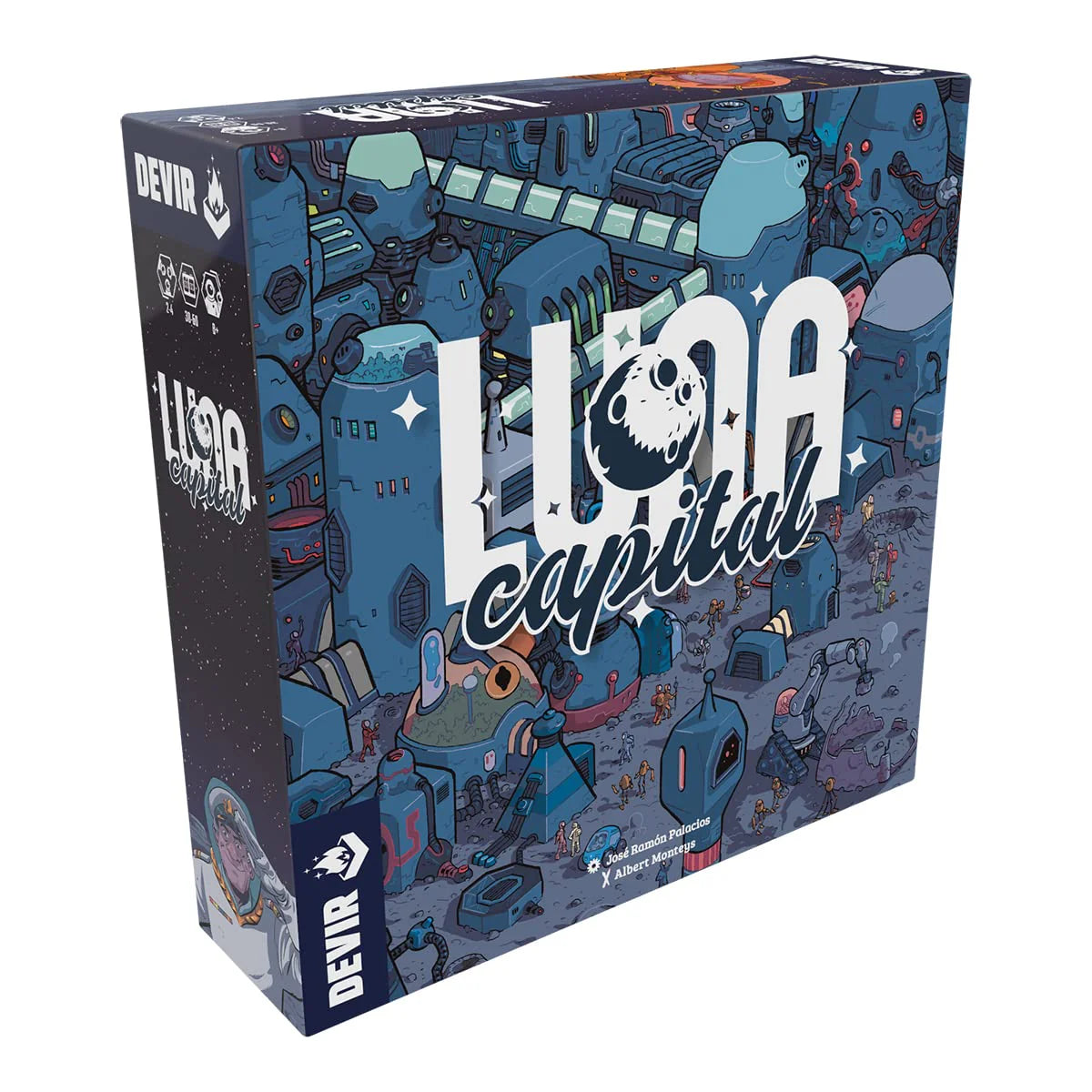 LUNA CAPITAL – JUEGO DE MESA DE ESTRATEGIA ESPACIAL Y DESARROLLO LUNAR