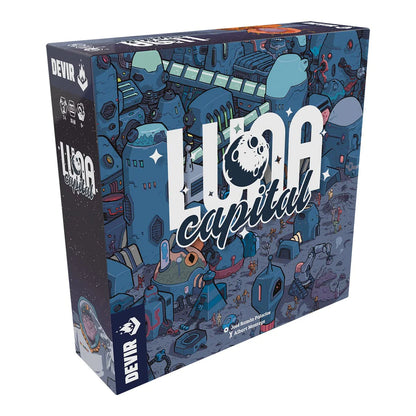 LUNA CAPITAL – JUEGO DE MESA DE ESTRATEGIA ESPACIAL Y DESARROLLO LUNAR