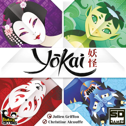 YOKAI – JUEGO DE CARTAS COOPERATIVO JAPONÉS DE MEMORIA Y ESTRATEGIA (2-4 JUGADORES, +8 AÑOS)