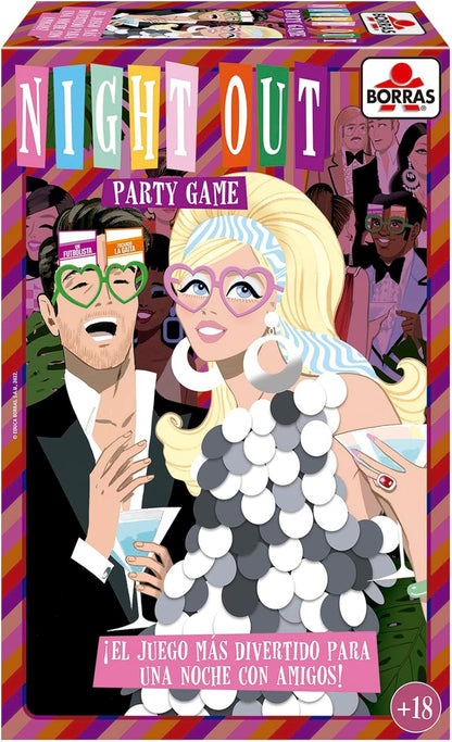 NIGHT OUT PARTY GAME PARA ADULTOS +18 | JUEGO DE MESA DE FIESTA POR EQUIPOS