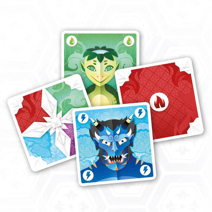 YOKAI – JUEGO DE CARTAS COOPERATIVO JAPONÉS DE MEMORIA Y ESTRATEGIA (2-4 JUGADORES, +8 AÑOS)