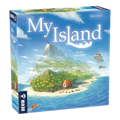 MY ISLAND – JUEGO DE MESA LEGACY FAMILIAR DE CONSTRUCCIÓN Y AVENTURA 🏝️🌊