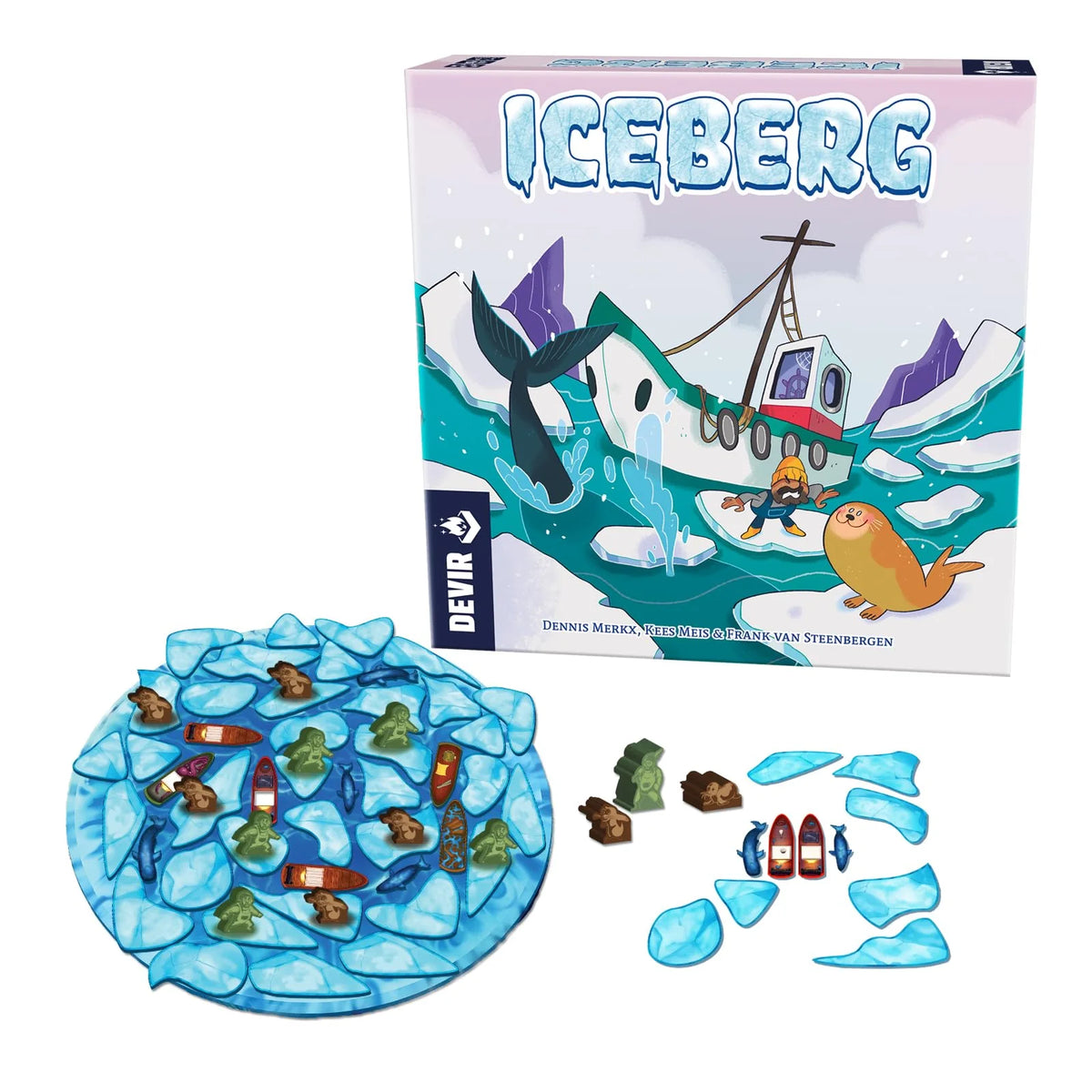 ICEBERG – JUEGO DE MESA FAMILIAR DE HABILIDAD Y ESTRATEGIA