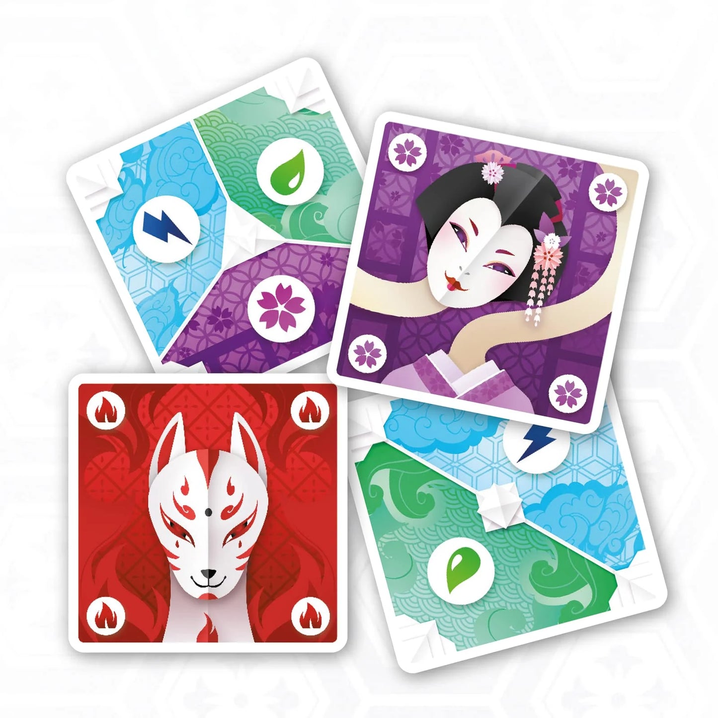 YOKAI – JUEGO DE CARTAS COOPERATIVO JAPONÉS DE MEMORIA Y ESTRATEGIA (2-4 JUGADORES, +8 AÑOS)