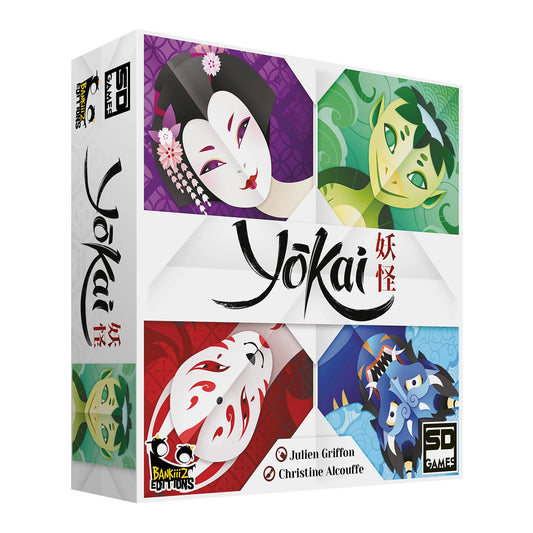 YOKAI – JUEGO DE CARTAS COOPERATIVO JAPONÉS DE MEMORIA Y ESTRATEGIA (2-4 JUGADORES, +8 AÑOS)