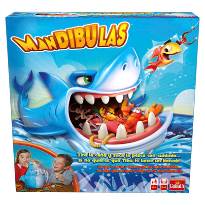 MANDÍBULAS GOLIATH – JUEGO DE MESA INFANTIL DE HABILIDAD Y PESCA +4 AÑOS