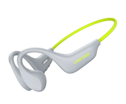 AURICULARES LANGSDON DE CONDUCCIÓN ÓSEA OPEN-EAR IPX8 CON MP3, 16GB Y BLUETOOTH 5.4 – AURICULARES DEPORTIVOS IMPERMEABLES