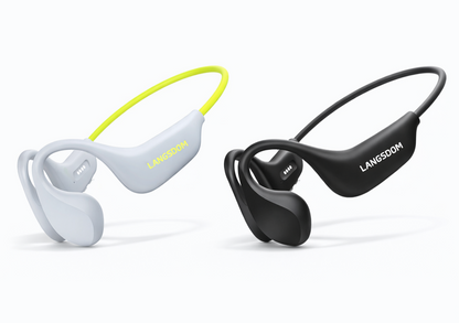 AURICULARES LANGSDON DE CONDUCCIÓN ÓSEA OPEN-EAR IPX8 CON MP3, 16GB Y BLUETOOTH 5.4 – AURICULARES DEPORTIVOS IMPERMEABLES