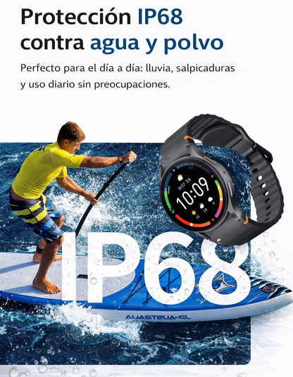 SMARTWATCH WATCH 7 MAX BLUETOOTH IP68 PANTALLA HD MONITOR SALUD DEPORTE LLAMADAS