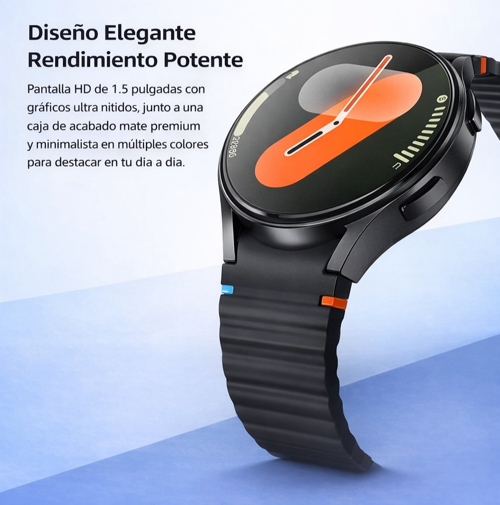 SMARTWATCH WATCH 7 MAX BLUETOOTH IP68 PANTALLA HD MONITOR SALUD DEPORTE LLAMADAS